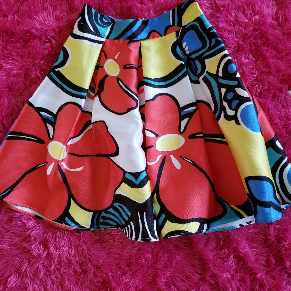 Floral skirt
